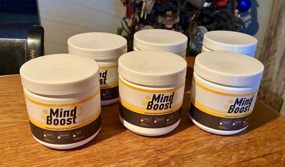 Mind Boost Powder Natural Brain Support Supplement MindBoost 60 Serves