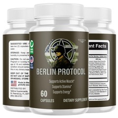 Berlin Protocol Advanced Wellness Supplement Capsules Daily 1 Pack 60Ct