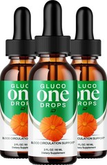 (3 Pack) Gluco One Liquid Drops – GlucoOne Drops Extra Strength All Natural