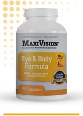 MaxiVision® Eye & Body Formula AREDS 2 Study – 90 Capsules – 1 Bottle