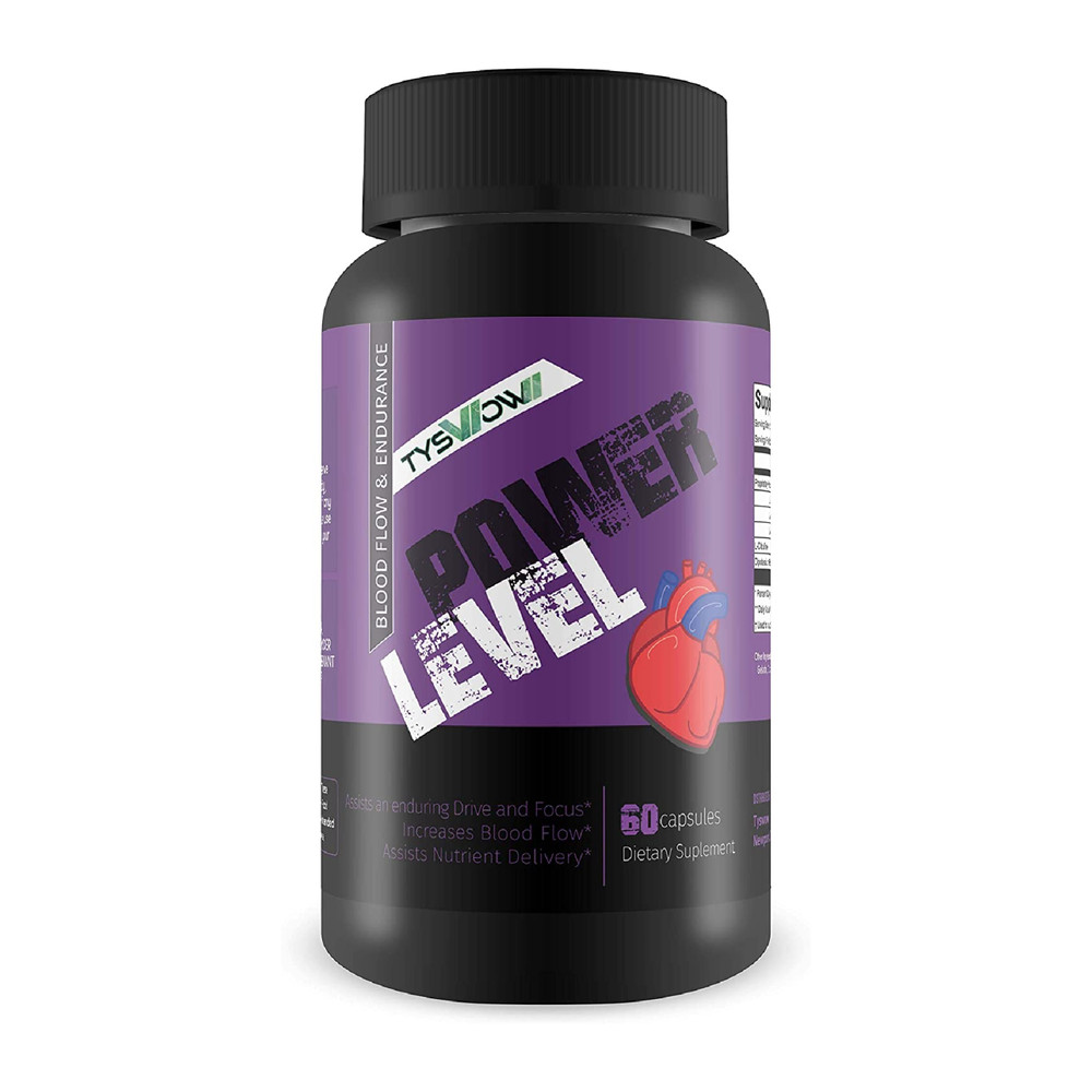 Power Level – Maximize Blood Flow for extended Nutrient Delivery – L-Argenine