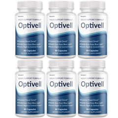 Optivell Vision Support Formula, Opti Vell Eye Health (6 Bottles) Genuine