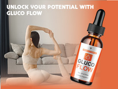 (5 Pack) Gluco Flow Drops, GlucoFlow Blood Support Max Strength Formula (10oz)