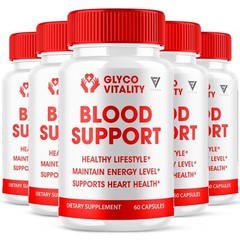 (5 Pack) Glyco Vitality Capsules GlycoVitality Pills Multivitamin (300 Capsules)