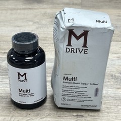 M Drive Multi Dietary Supplement 90 Capsules – Exp 05/2026 – New – Imperfect Box