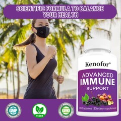 Advanced Immune Support, Daily Immunity Multi System Defense Capsules