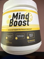 Mind Boost Focus & Memory Dietary Supplement 30 Servings 2.65 oz Exp 11/2027