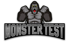 Angry Supplements MONSTER TEST Testosteron Booster Men&rsquo;s Drive Pills, 120ct 3Pk