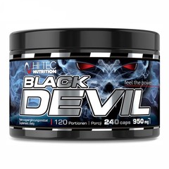 BLACK DEVIL – 240 Capsules – Pre-Workout Booster- Testo-Booster – Regeneration