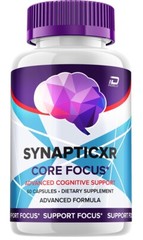 (1 Pack) SynapticXR Brain Supplement Capsules – Synaptic XR All-Natural Maximum