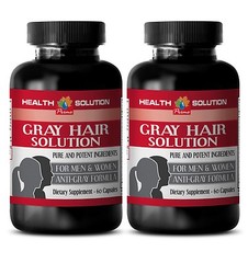 memory support – ANTI GRAY HAIR FORMULA 1350MG 2B – saw palmetto zhou nutrition
