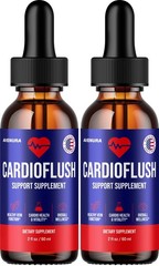 (2 Pack) CardioFlush Liquid Drops – Cardio Flush Extra Strength Natural Blend