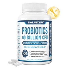 Digestive Enzymes Gas Constipation Bloating Support Prebiotic 120 Capsules