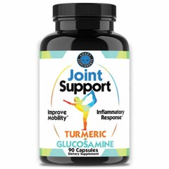 Angry Supplements Joint Support Turmeric Glucosamine Anti Inflammatory Mobility