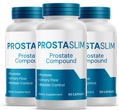 Prostaslim Pills for Men, Prosta Slim for Prostate Support ED Pill (3Pack180Cap)