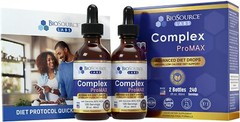 BioSource Labs Complex ProMAX Premium Diet Drops – 2 oz Bottle 4-Pack