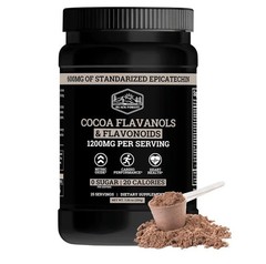 2pcs supplements forest high flavanol cocoa powder and flavonoids black 1200mg