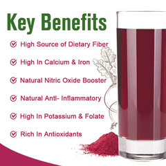 Organic Beet Root Powder, Support Antioxidants Blood Pressure Supplements
