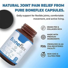 5x Boneflex Capsules Premium Joint Support Supplement for Knee &Cartilage Health
