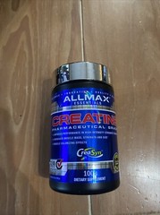 ALLMAX Essentials Creatine (100G) 3.53oz. Exp -10/2026
