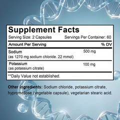 Electrolyte 30~120 Caps – For Hydration, Fatigue Relief & Daily Energy Support