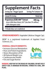 Belly Fat Burn Capsules – Green Coffee Extract GCA 800mg – Green Coffee 2B