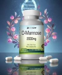 D-Mannose Capsules 2000mg Per Serving – Super Potency