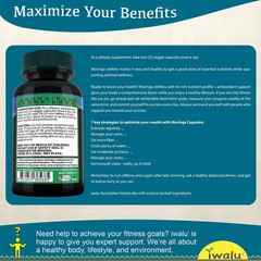 Moringa Leaf Dosage | Best Supplement Capsule Pill Men Women FREE SHIP