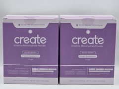 Create Creatine Monohydrate On-The-Go Stick Mixed Berry 2-Pack 30 Sticks Each