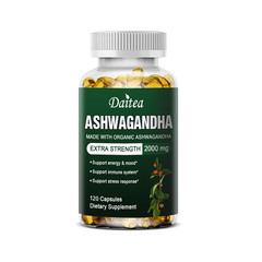 Ashwagandh Capsules Regulate Cortisol Levels Promote Overall Health US