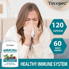 Immuno, Immune Support Supplement with Elderberry & Zinc, Vitamin C