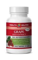 grape capsules – Grape Seed Extract 150mg – blood pressure regulator 1 Bottle
