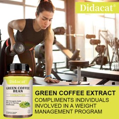 Green Coffee Bean Supplements – Supports Healthy Weight,Reduces Belly Fat