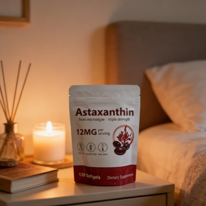 12mg Premium Antioxidant Supplements 120 Softgels Astaxanthin Supplements,