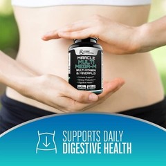 MEGA-M Multivitamin & Minerals Tablets, High Potency Daily Vitamin for Men-Women