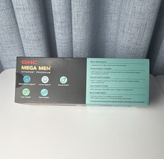 GNC Mega Men Vitapak Program Multivitamin 30-Day 150 Tablets/Caps Exp 02/27
