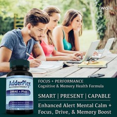 AdderPlex | Energy Pills Extreme Focus & Euphoria Intense Nootropic Supplements