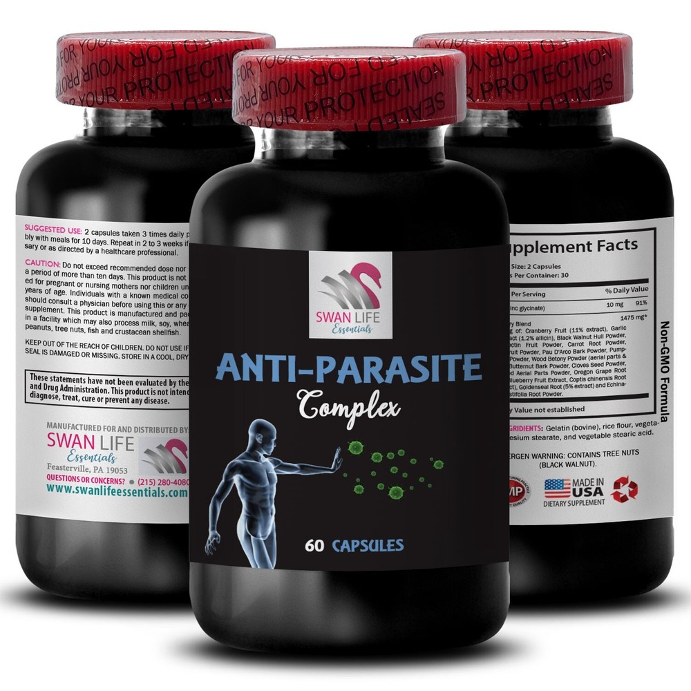 Renewed Focus – ANTI-PARASITE COMPLEX – Fresh Spirit 1 Bottle 60 Capsules