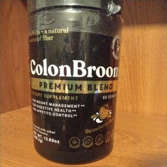 ColonBroom Premium Blend Strawberry, 13.69oz/388.2g, 12/2023 Manufacture Dates