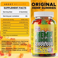 Vegan Gummies – Stress Relief, Pain Management, Anxiety & Sleep Support
