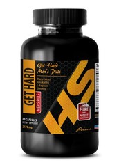 Tribulus and Maca – GET HARD FOR MEN – Herbal Strength Support Blend 1Bot