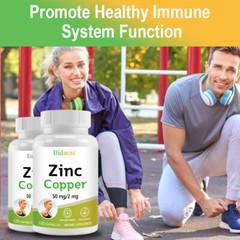Zinc & Copper extract Capsules Antioxidant, Immune Support,Urinary Tract Health