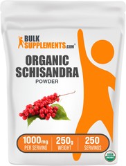 BulkSupplements Organic Schisandra Powder – 1000mg Per Serving