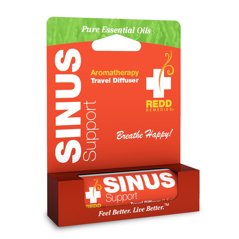 Redd Remedies Sinus Support Aromatherapy Travel Diffuser, 0.05 Ounce