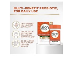 Align Probiotic 5x Extra Strength Probiotics Gut Health for Women and Men 21caps