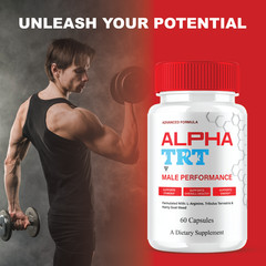 (5 Pack) Alpha TRT Performance Capsules, AlphaTRT Advanced Pills (300 Capsules)