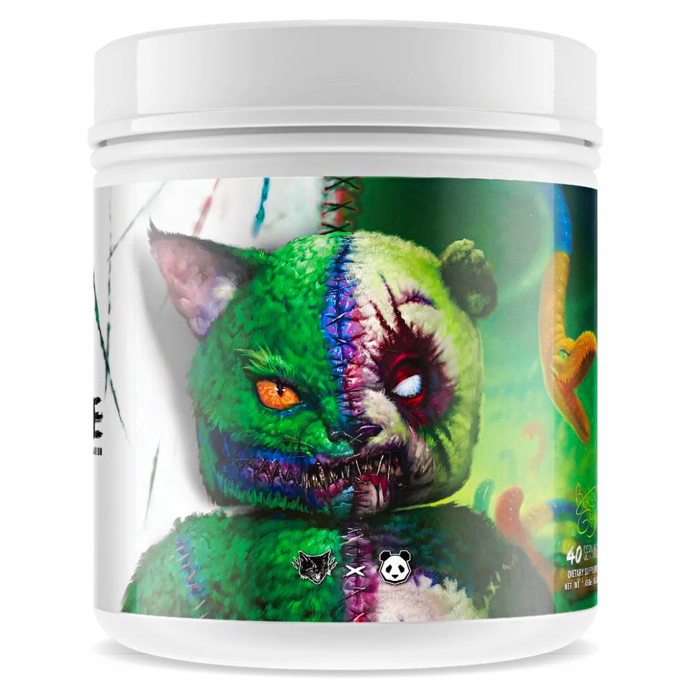 Black Magic x Panda Savage Pre-Workout Sour Gummy Candy 25 Serving SealedEXP4/27