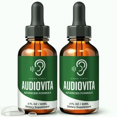 Audiovita Drops – Audio Vita Oral Drops for Hearing & Ear Health Support -2 Pack