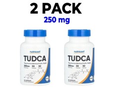TUDCA, 2 PACK, 250 mg, 30 Capsules each x 2 (60 total!)
