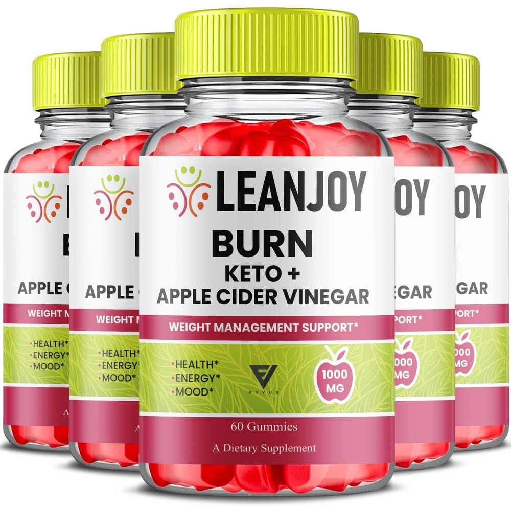 (5 Pack) Lean Joy Burn Weight Management, Lean Joy Burn Keto (300 Capsules)
